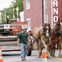 Horse drawn combine